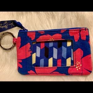 Vera Bradley Zip ID Case.